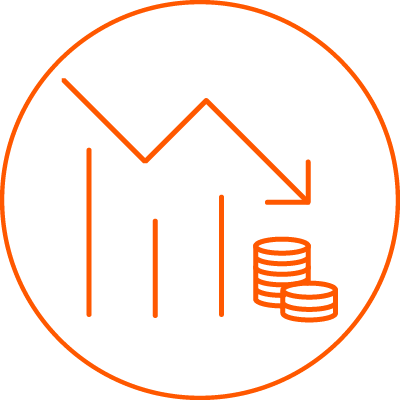 Lower hardware and data center management costs