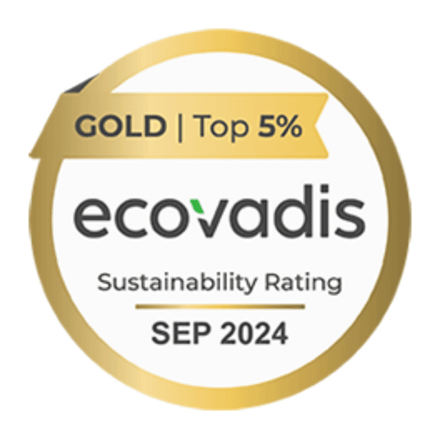 EcoVadis Gold Medal